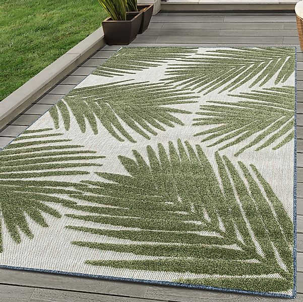 SIMPEX24 Outdoorteppich Palmen Design, Läufer, Höhe: günstig online kaufen