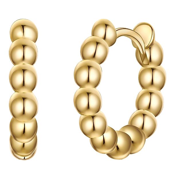 Rafaela Donata Paar Creolen gelbgold günstig online kaufen