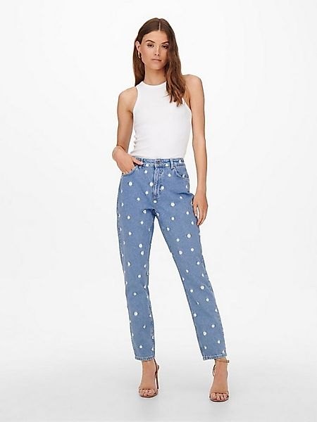 ONLY 7/8-Jeans (1-tlg) Stickerei günstig online kaufen
