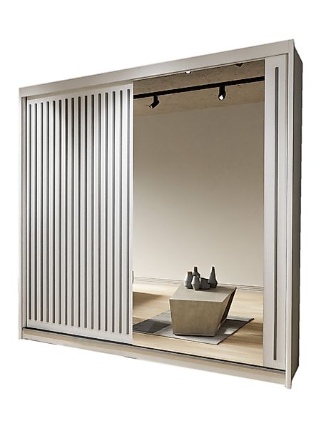 Compleo Schwebetürenschrank 203 cm breit, Elegant günstig online kaufen