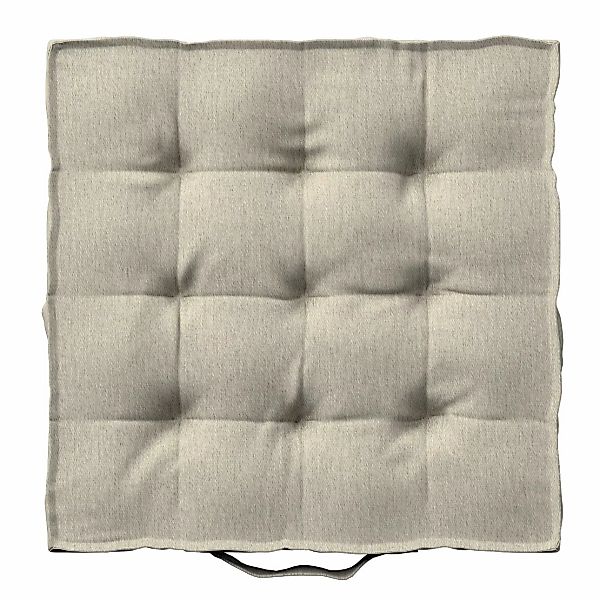 Sitzkissen Jacob mit Handgriff, beige-grau, 40 x 40 x 6 cm, Madrid (161-59) günstig online kaufen