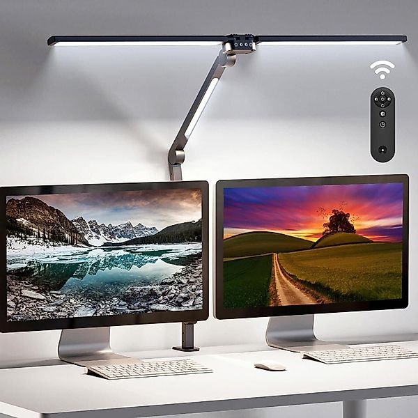 Sunicol LED Schreibtischlampe Dimmbare LED Schreibtischlampe, günstig online kaufen