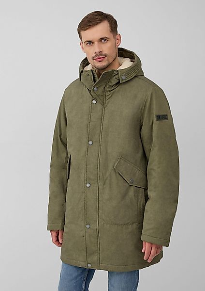 s.Oliver Funktionsjacke Outdoor-Jacke Gewaschener Baumwoll-Parka mit günstig online kaufen