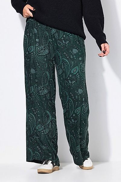 Studio Untold Schlupfhose Palazzo-Hose Wide Legs HighWaist Alloverprint günstig online kaufen