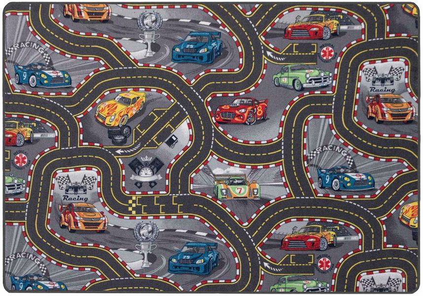 Primaflor-Ideen in Textil Kinderteppich "Spielteppich CARS" rechteckig 6,5 günstig online kaufen