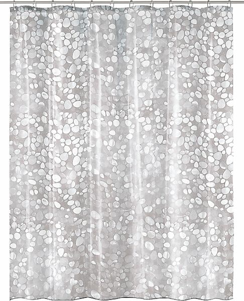 Kleine Wolke Duschvorhang "Cristallo" Breite 180 cm inklusive Duschvorhangr günstig online kaufen