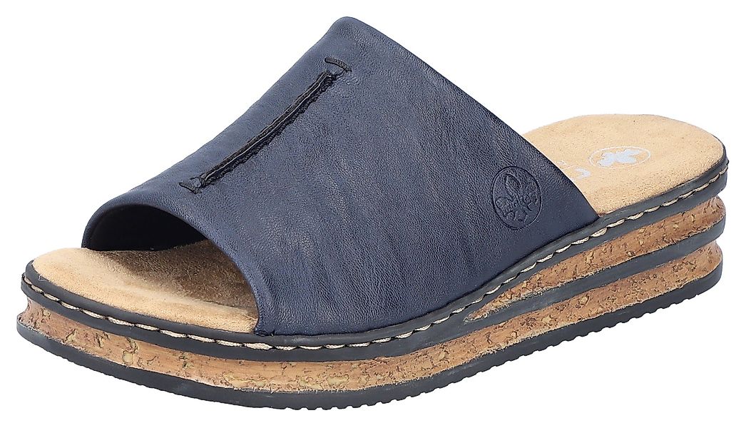 Rieker Pantolette, Keilabsatz, Sommerschuh, 150 Jahre günstig online kaufen