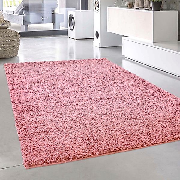 Carpet City Hochflor-Teppich »Pastell Shaggy300«, rechteckig, 30 mm Höhe, S günstig online kaufen