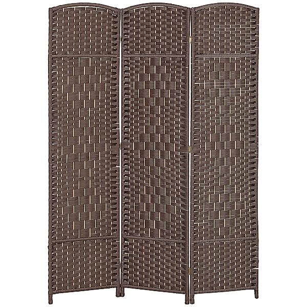 HOMCOM Paravent 3-teilig 135 x 180 cm Raumteiler Trennwand, Faltbar Raumtre günstig online kaufen
