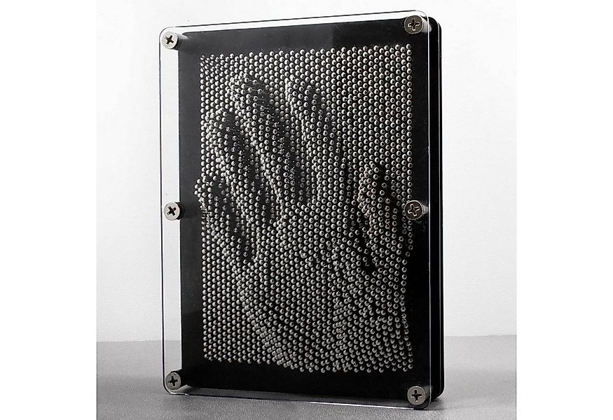 Goods+Gadgets Dekoobjekt GOODS+GADGETS 3D Nagelbild Pinpressions Skulptur B günstig online kaufen