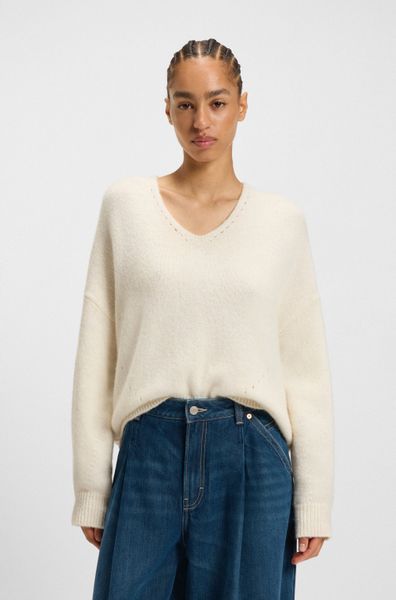 BOSS ORANGE Strickpullover Fondyssa Premium Damenmode günstig online kaufen