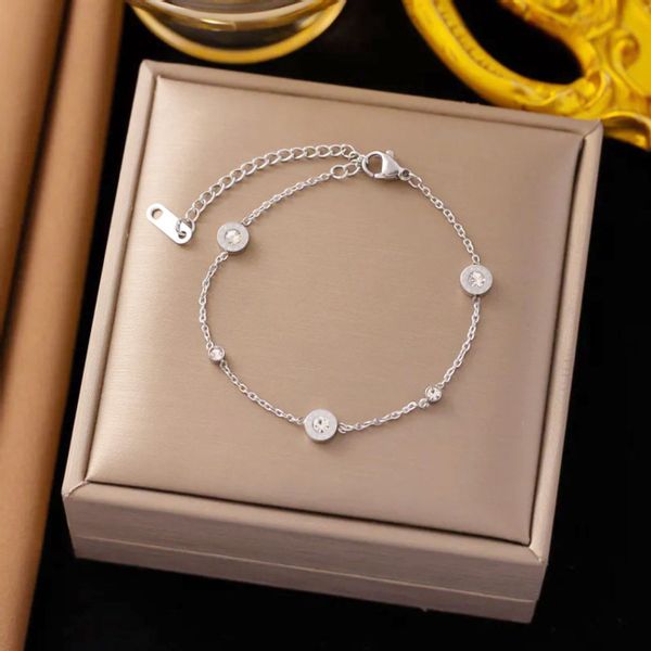 KARMA Armband Damen Damenarmband Edelstahl Silber günstig online kaufen