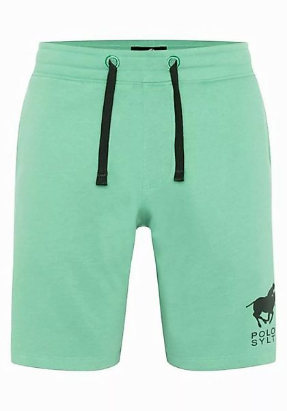 Polo Sylt Sweatshorts im Label-Stil günstig online kaufen