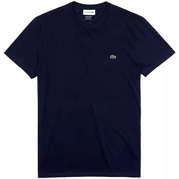 Lacoste  T-Shirts & Poloshirts Pima Cotton T-Shirt TH6709 - Blue Marine günstig online kaufen