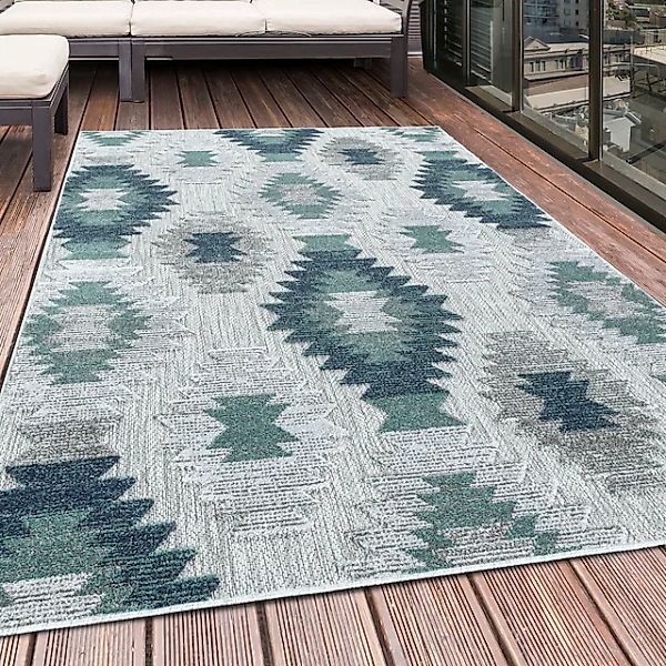 Ayyildiz Teppiche "BAHAMA 5153" rechteckig 8 mm Höhe Läufer, Flachflor mit günstig online kaufen