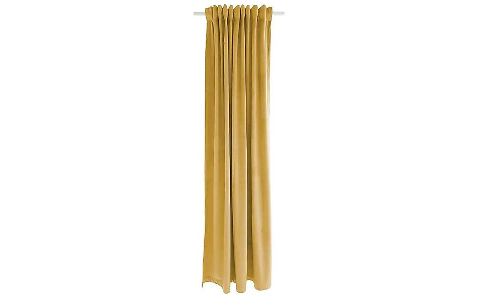 Schlaufenschal   ¦ gelb ¦ Maße (cm): B: 140 H: 1 Gardinen & Rollos > Gardin günstig online kaufen