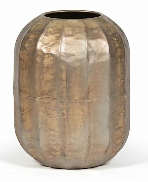 Dekocandle Vasen Vase silber-gold Ø20 x 26 cm (1 Stück) (mehrfarbig) günstig online kaufen