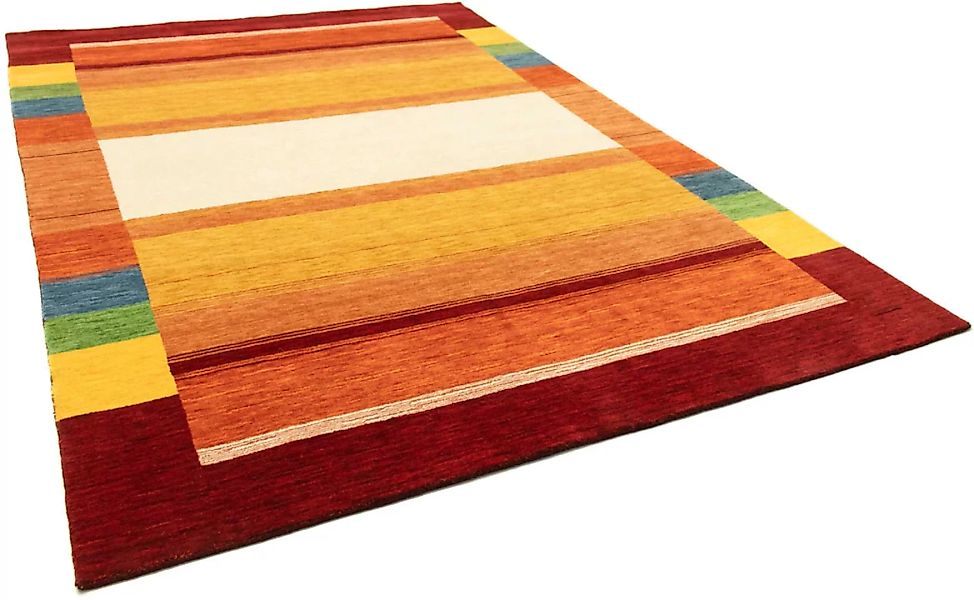 morgenland Wollteppich »Bordüre Multicolore 300 x 200 cm«, rechteckig günstig online kaufen