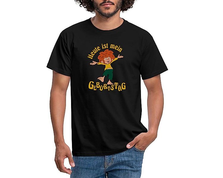 Spreadshirt T-Shirt Pumuckl Mit Spruch Heute ist Mein Geburtstag Männer T-S günstig online kaufen