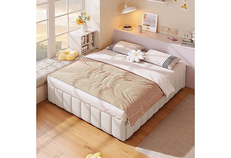 STILVORA Polsterbett Tagesbett 140×200 Stauraumbett Jugendbett mit Stauraum günstig online kaufen