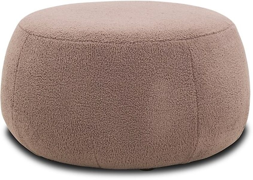 DOMO collection Hocker »800012«, Hocker rund gepolstert günstig online kaufen