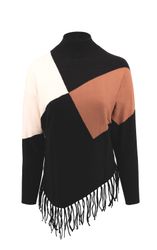 Passioni Strickpullover mit asymmetrischem Saum mit günstig online kaufen