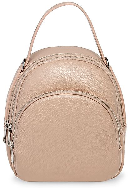 Caspar Cityrucksack Leder Damen Rucksack City günstig online kaufen