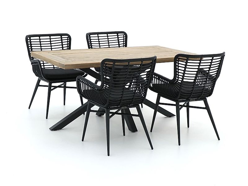 Intenso Asti/Montorio 160 cm Gartenmöbel-Set 5-teilig günstig online kaufen