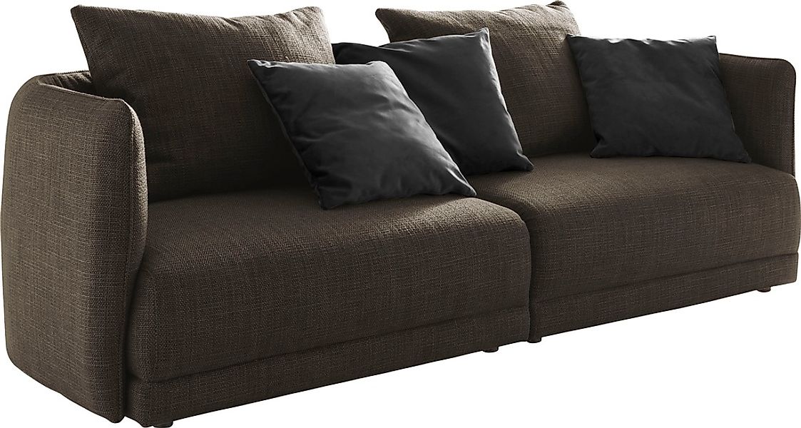 designwerk Big-Sofa "New York, anmutendes Designsofa", mit schmaler Arm- & günstig online kaufen