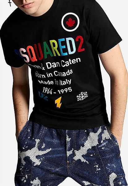 Dsquared2 Print-Shirt Dsquared2 D2 Rainbow T-Shirt günstig online kaufen