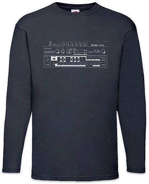 Urban Backwoods Langarmshirt Synthesizer 303 Langarm T-Shirt Acid Techno El günstig online kaufen