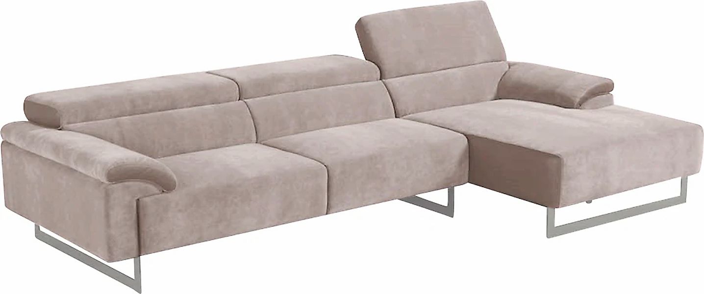 Egoitaliano Ecksofa "Malika, edel und bequem, Designsofa mit hochwertigen B günstig online kaufen