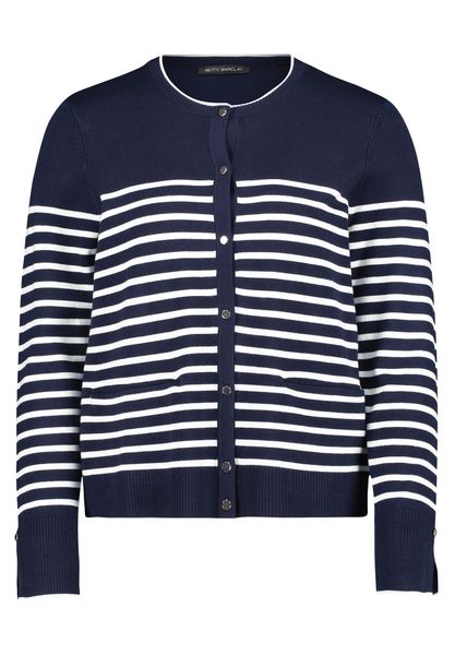 Betty Barclay Strickjacke "Damen Basic-Strickjacke mit Streifen" 1 Stk. tlg günstig online kaufen