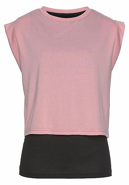 LASCANA ACTIVE 2-in-1-Shirt, im doppellagigen Look günstig online kaufen