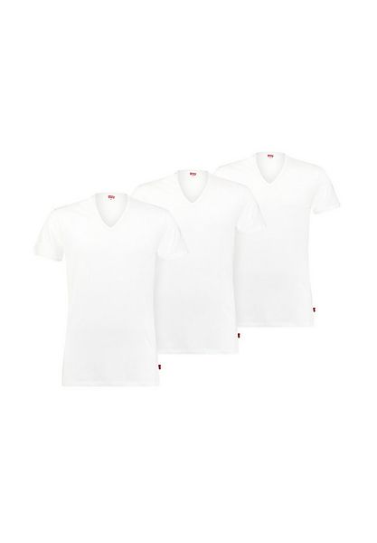 Levi's® Poloshirt LEVIS MEN V-NECK 3P ECOM (Packung, 3-tlg., 3er-Pack) günstig online kaufen