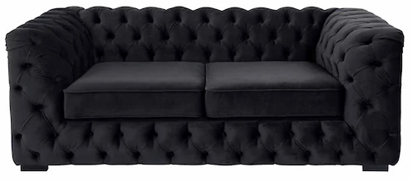 Home affaire Chesterfield-Sofa »Kalina«, mit klassischer Chesterfield-Knopf günstig online kaufen