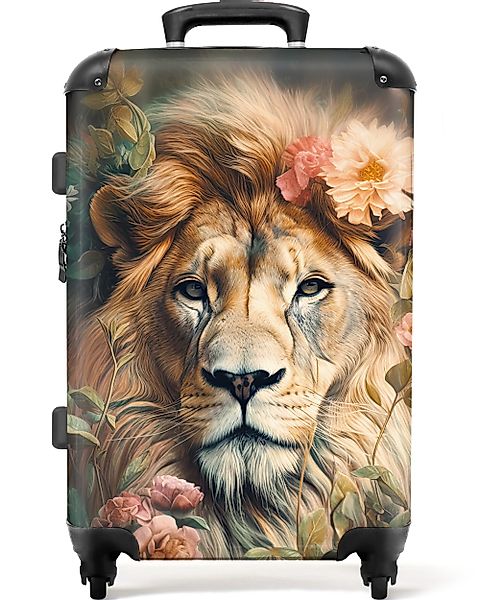 NoBoringSuitcases.com© Hartschalen-Trolley mit leuchtende Räder - günstig online kaufen