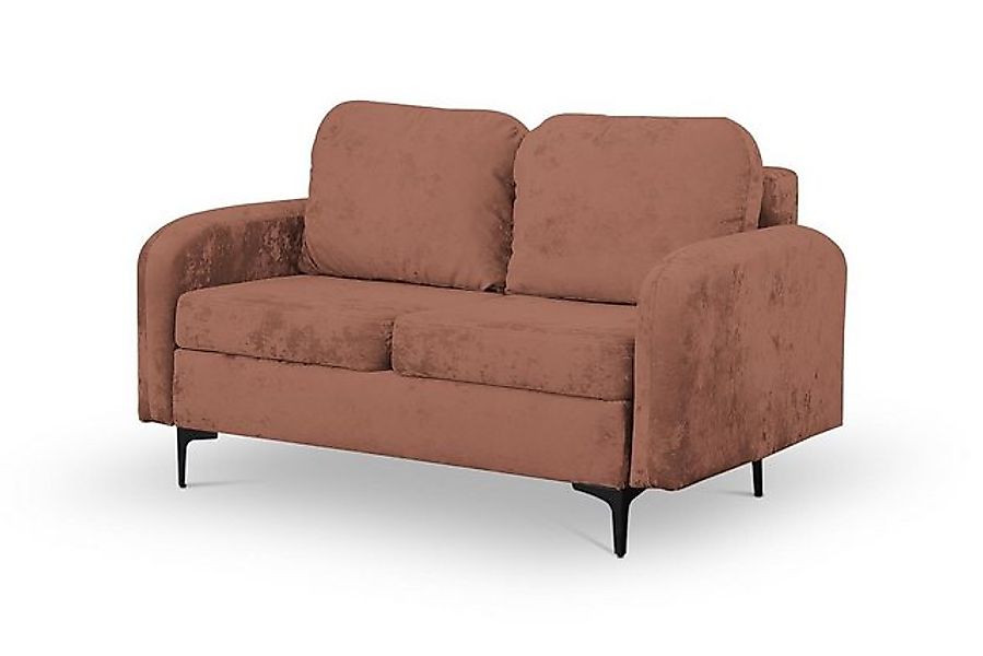 Compleo Schlafsofa klein 157 cm breit BELLA, Metallfüße, Modern design günstig online kaufen