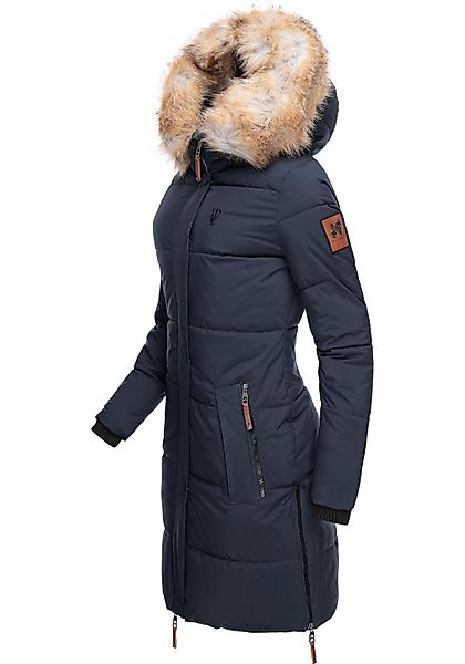 Navahoo Wintermantel "Halina", modischer Damen Winter Steppmantel mit Kapuz günstig online kaufen