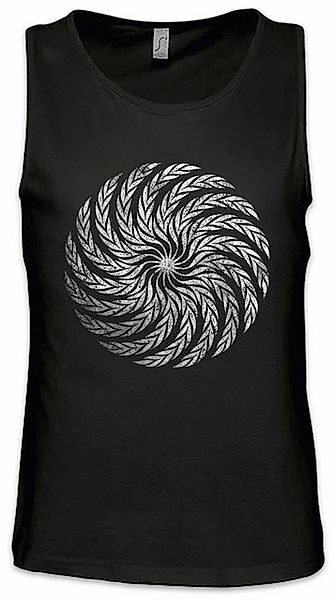 Urban Backwoods Tanktop Leaves Spiral Ärmelloses T-Shirt Leaf Kreis Magic K günstig online kaufen