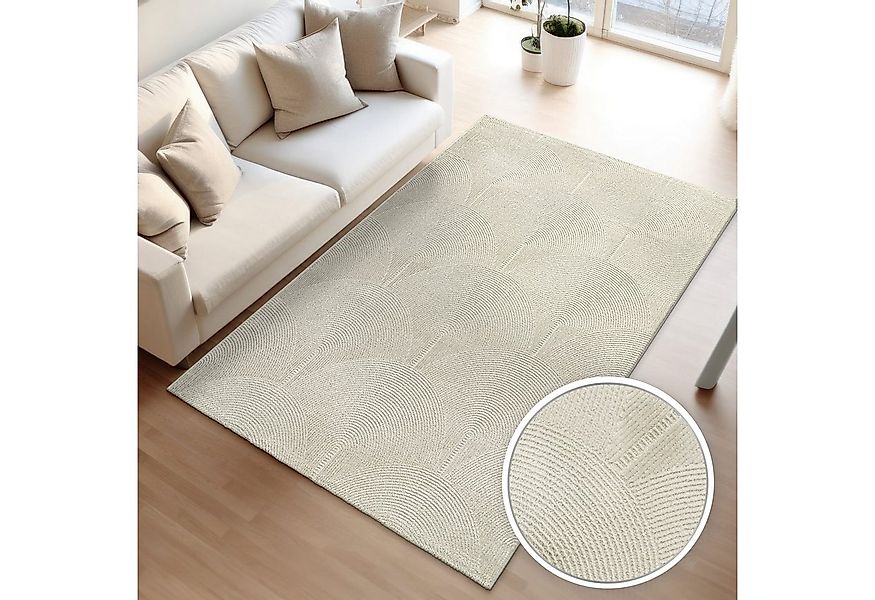 TT Home Teppich, Rechteckig, Höhe: 13 mm, Wohnzimmer Teppich Esszimmer Kurz günstig online kaufen