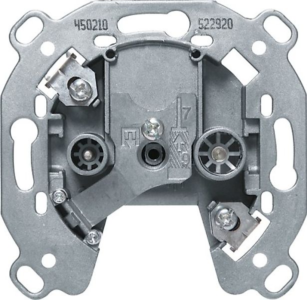 Berker Antennen-Steckdose 2Loch Einzeldose 450210 - 450210 günstig online kaufen