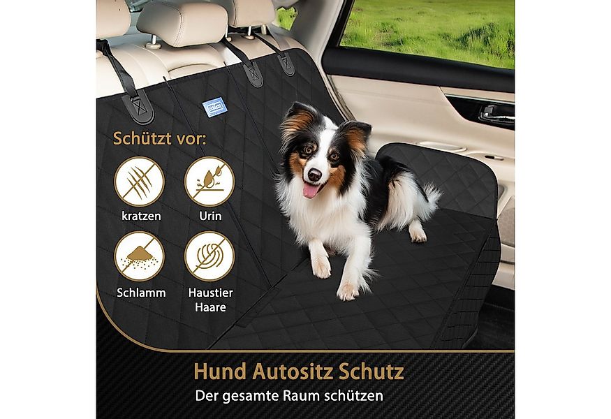nobleza Tier-Autoschondecke Hunde-Autositzbezug für Rücksitz,Autoschondecke günstig online kaufen