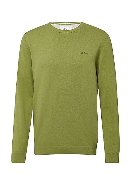 s.Oliver Rundhalspullover Basic (1-tlg) Feinstrick-Komfort mit günstig online kaufen