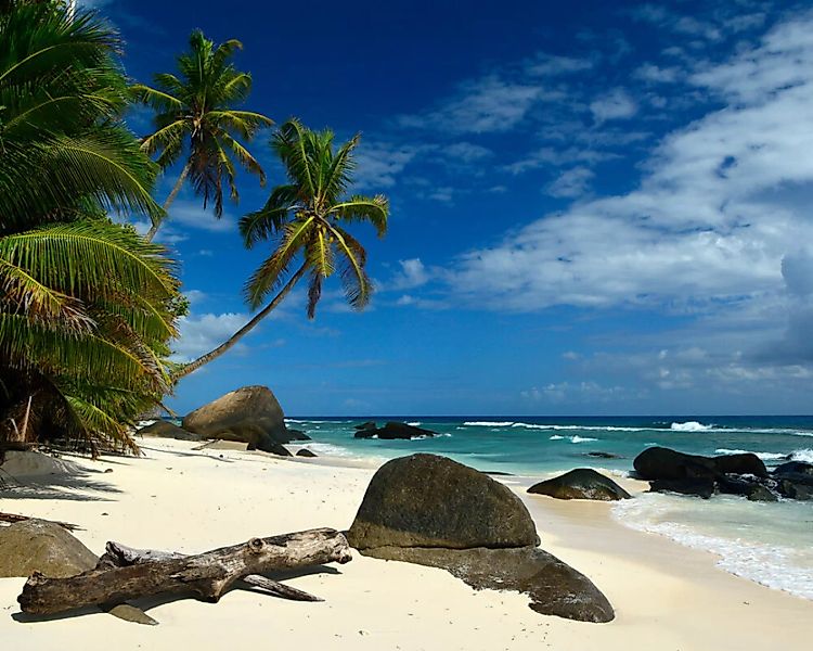 Fototapete "Seychellen 1" 4,00x2,50 m / Glattvlies Brillant günstig online kaufen