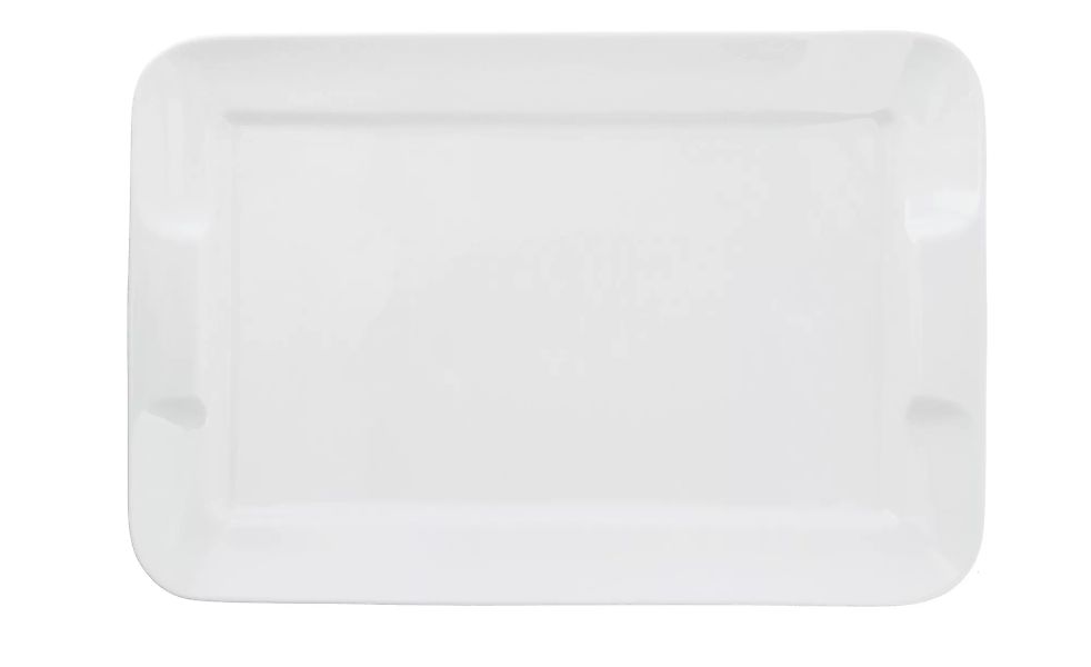 KHG Servierplatte - weiß - Porzellan - 27,7 cm - 4,3 cm - Sconto günstig online kaufen
