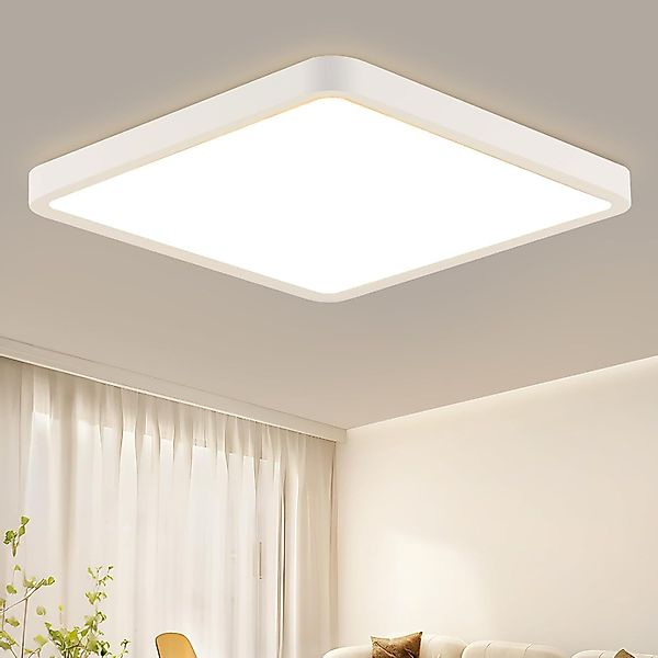 ZMH LED Deckenleuchte Wohnzimmer IP44 Deckenlampe günstig online kaufen