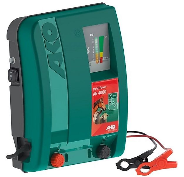 Ako Weidenzaun Kerbl AKO Mobil Power AN4000 12V Weidezaungerät 372554, (1-S günstig online kaufen