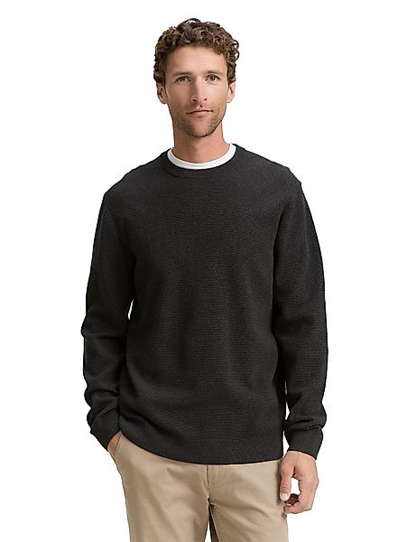 TOM TAILOR Strickpullover mit Bündchen günstig online kaufen