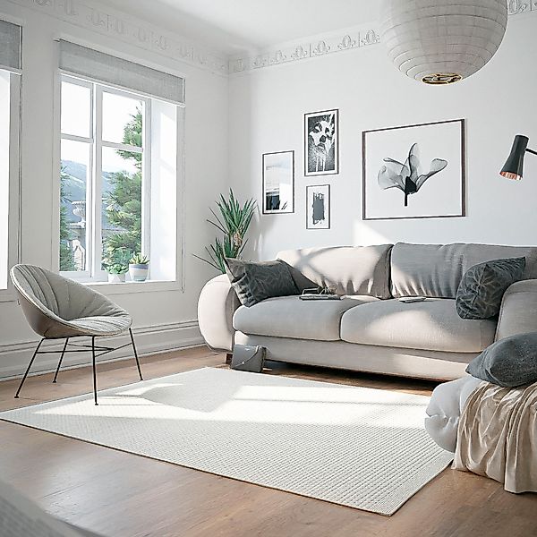 my home Wollteppich »Woolscape 1«, rechteckig, 10 mm Höhe, Wendeteppich, ha günstig online kaufen